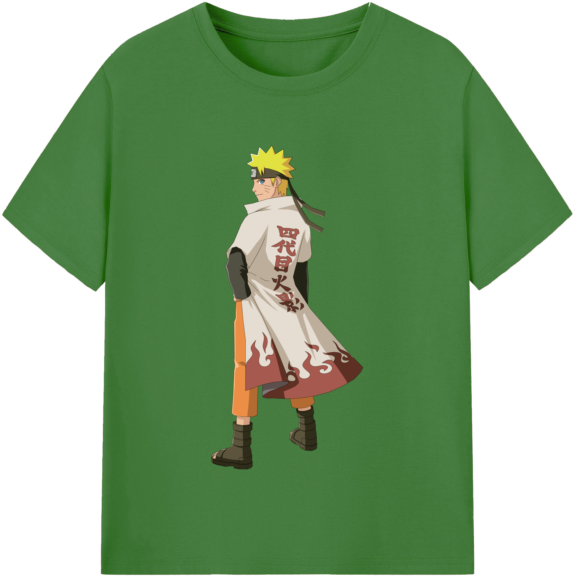 （画像用） NARUTO -ナルト- うずまき ナルト Uzumaki Naruto レディースカジュアルプリントTシャツ（綿100％）